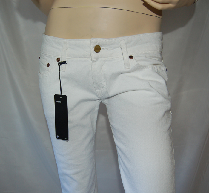Lee Coral Damen Jeans Weiß Stretchjeans L3732712 – Bild 2