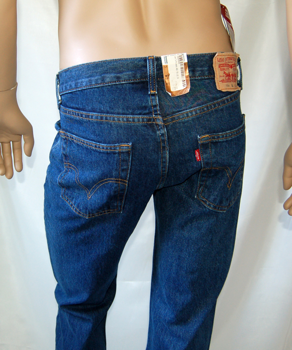 Levis 751 Herren Jeans Hose Blau - Regular Fit – Bild 4