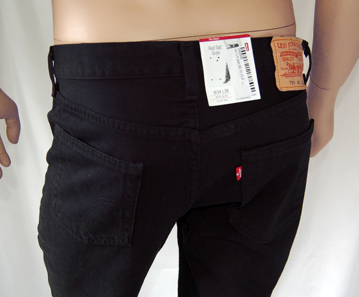 Levis 751 Schwarz Herren Jeans black 751 02 26 – Bild 4