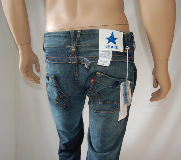 Levis Blue Star Herren Jeans Blau 5003 4015 – Bild 4