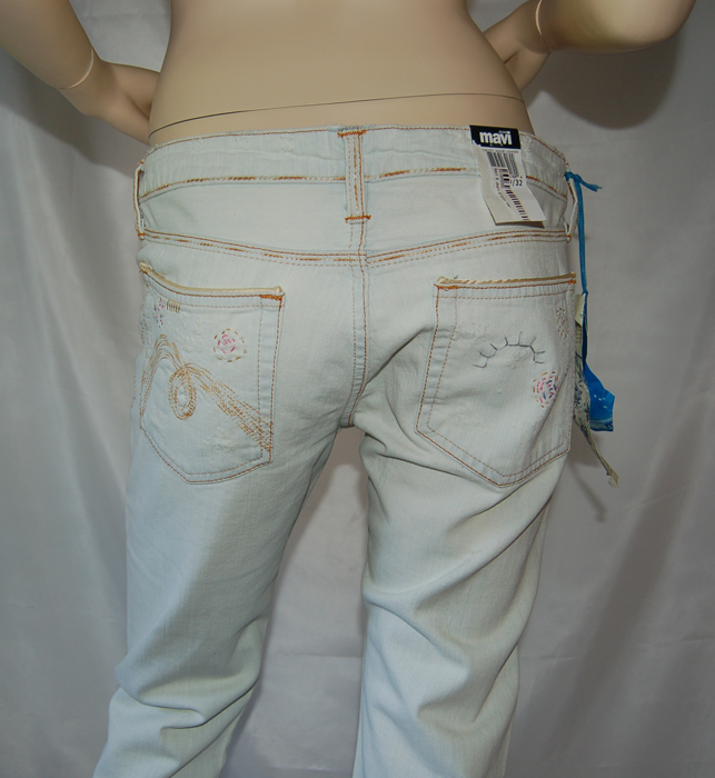 Mavi Damen Jeans Olivia 1891503 Blau – Bild 5