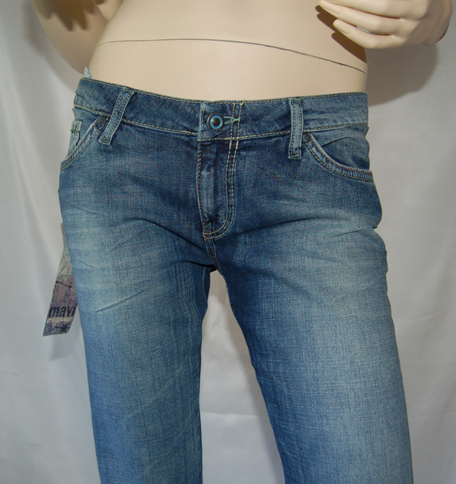 Mavi Olivia Damen Jeans 1891923 Blau – Bild 2