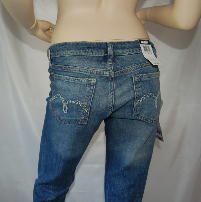 Mavi Olivia Damen Jeans 1891923 Blau – Bild 4