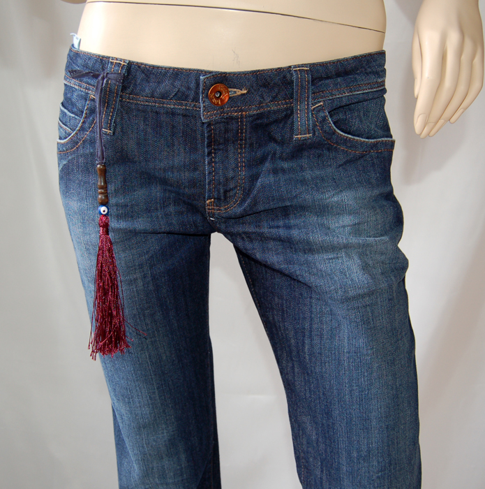 Mavi Olivia Damen Jeans Hose Stretch Dunkelblau – Bild 2