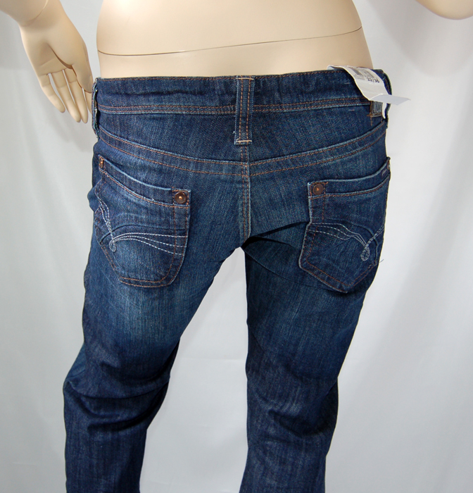 Mavi Olivia Damen Jeans Hose Stretch Dunkelblau – Bild 5