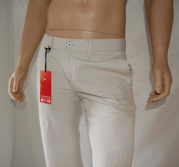 Mustang Herren Hose Flap Pocket Pants 162 6095 125 Creme – Bild 2
