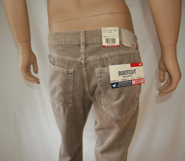 Mustang Herren Jeans Original Bootcut Beige 3173 4357265 – Bild 4