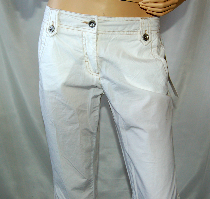 Tom Tailor Damen Hose Helen Weiß Sommerhose 60114680070 – Bild 2