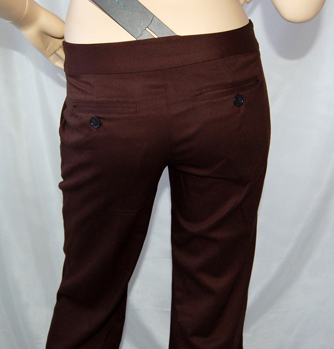 Vero Moda Damen Hose Braun Hank Terry Pant – Bild 4